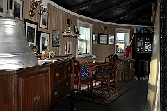First Floor of Borden Flats Light in Massachusetts
